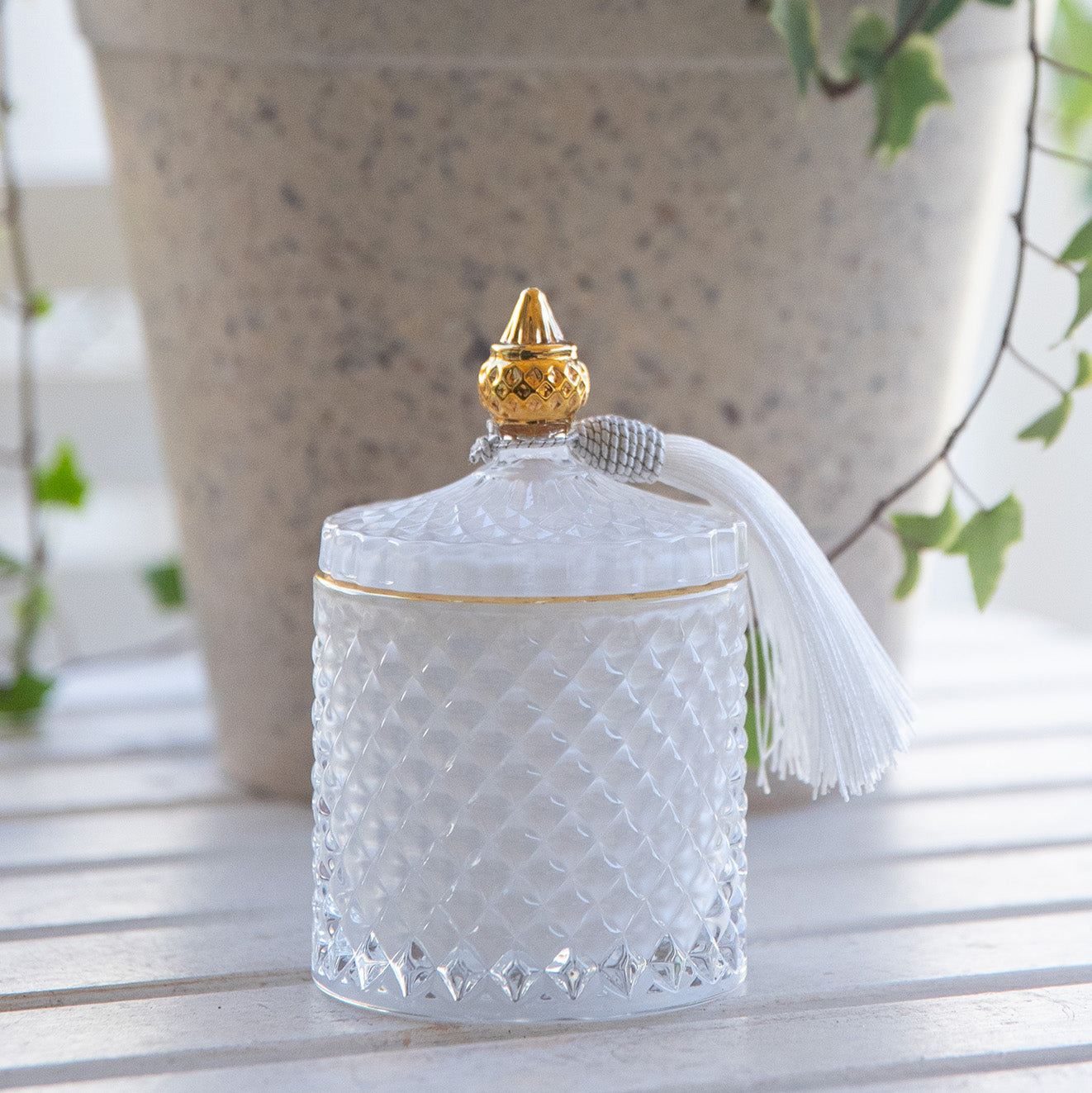 Lavender Tear Drop Soy Candle