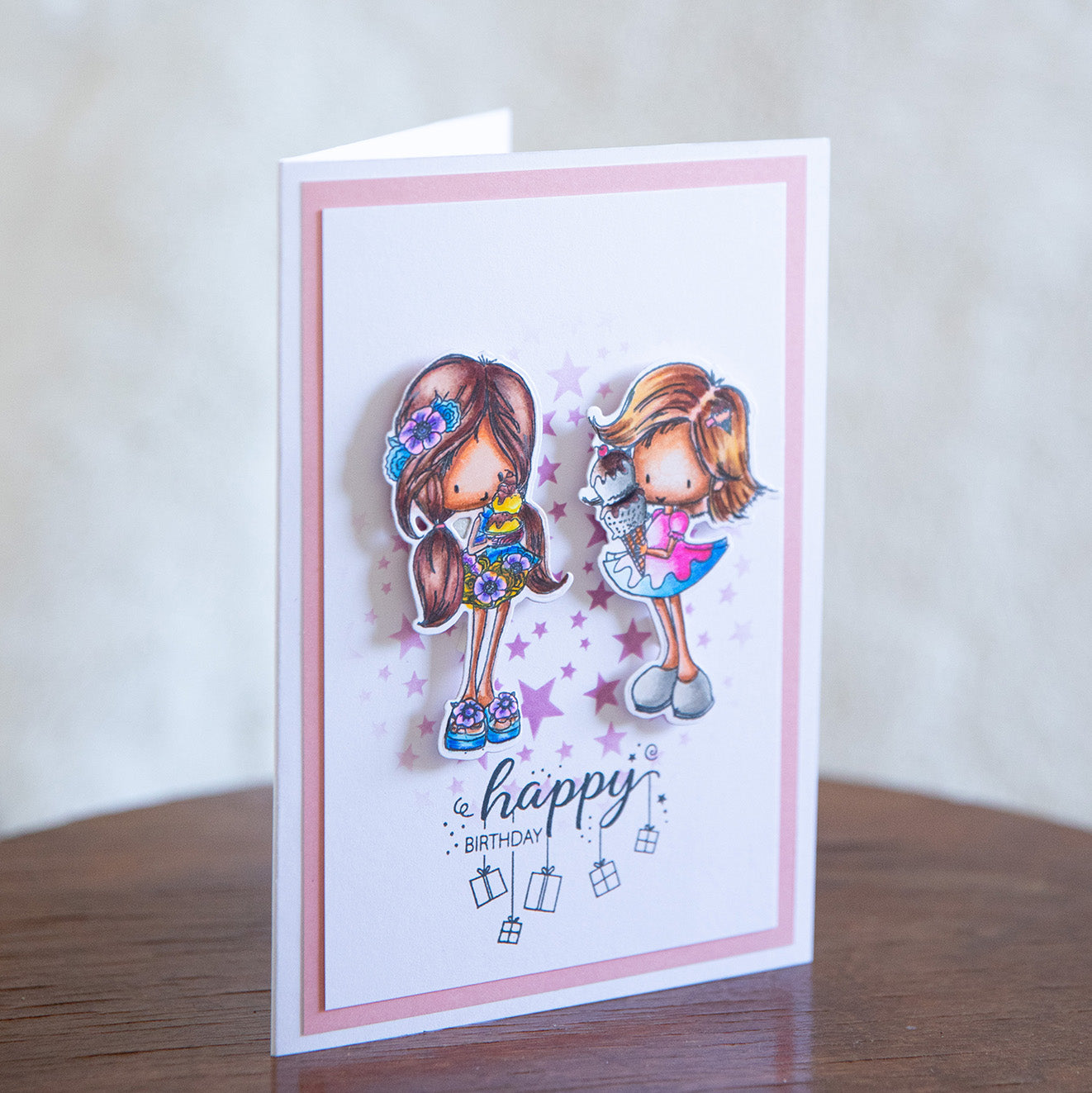 “Birthday” greeting card