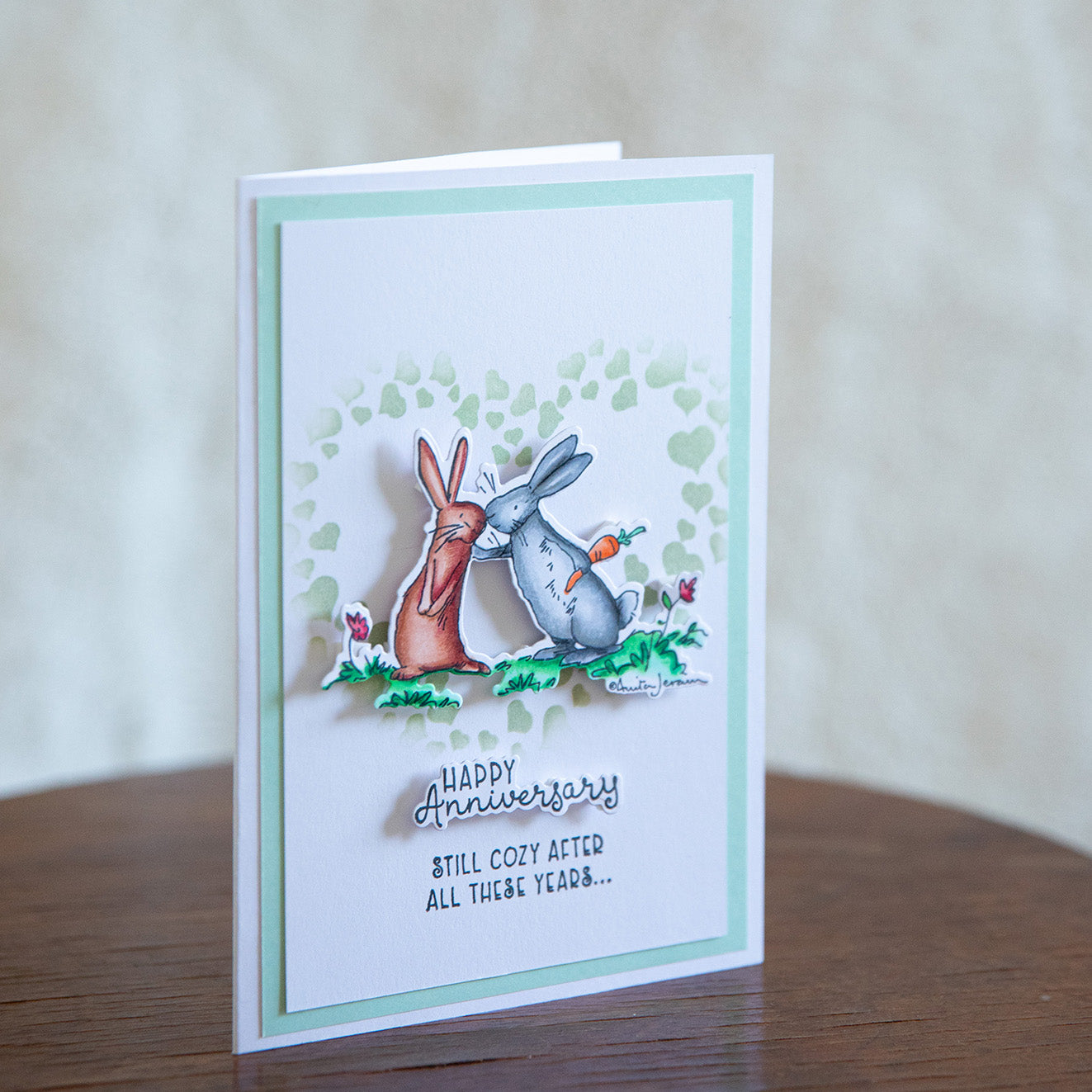 Handmade greeting card