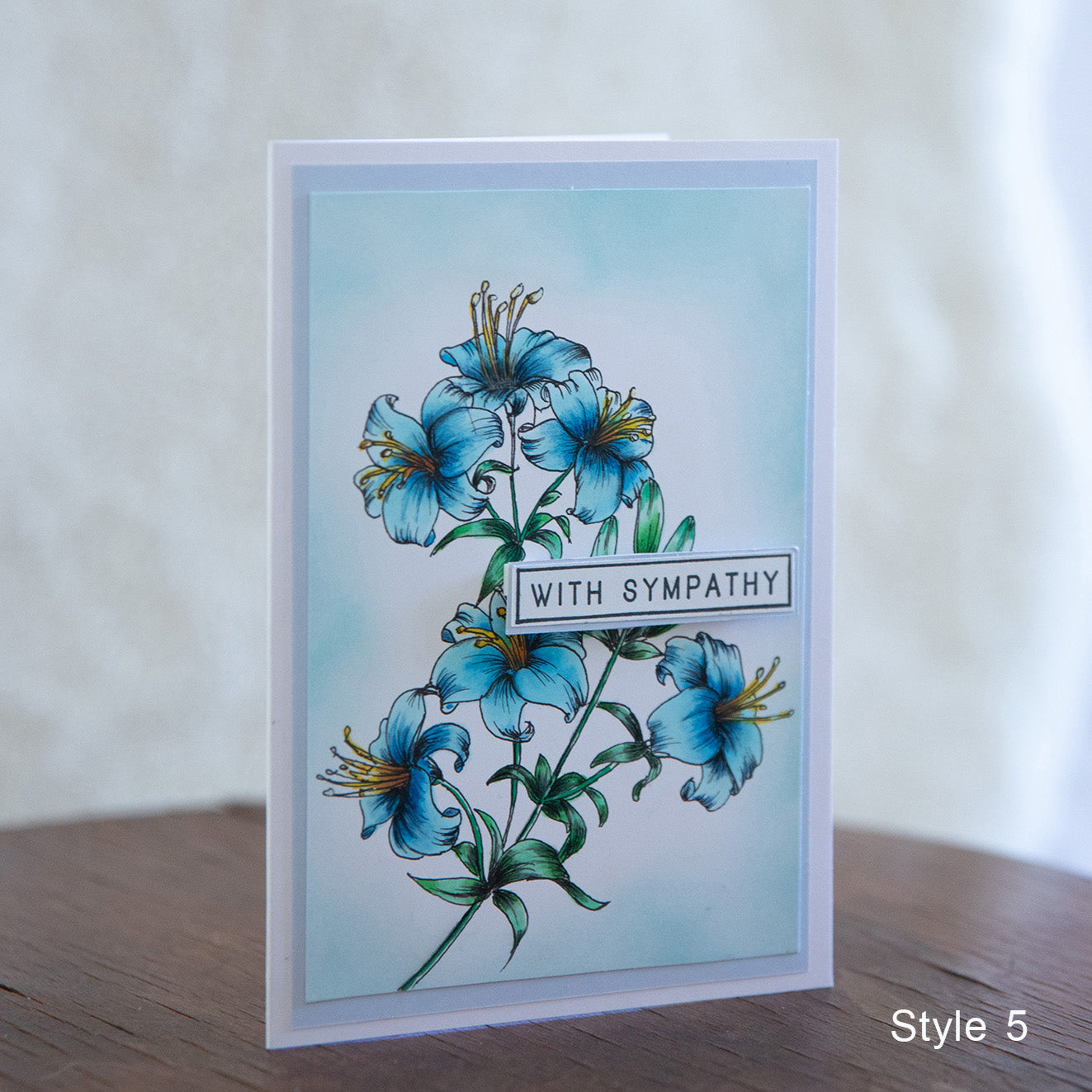 "Sympathy" Greeting Card