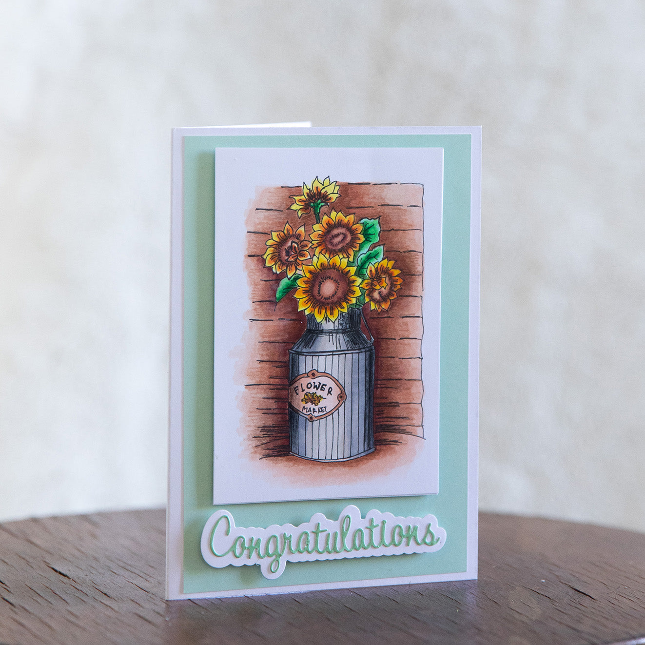 Handmade greeting card