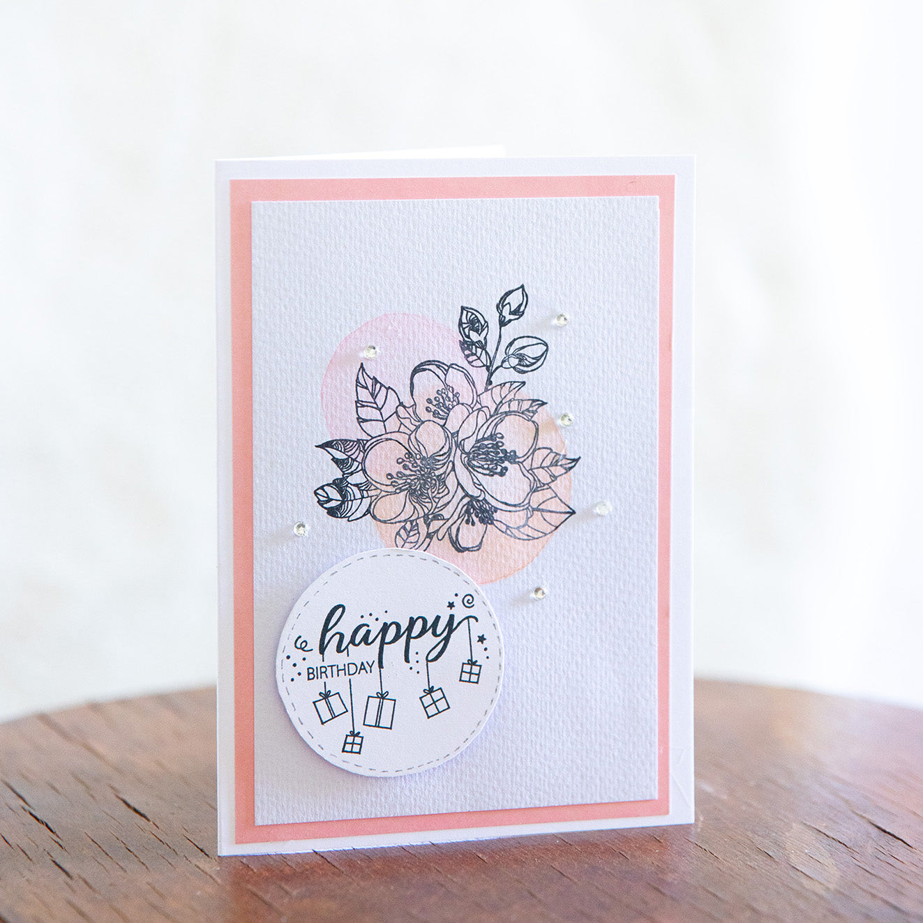 “Birthday” greeting card