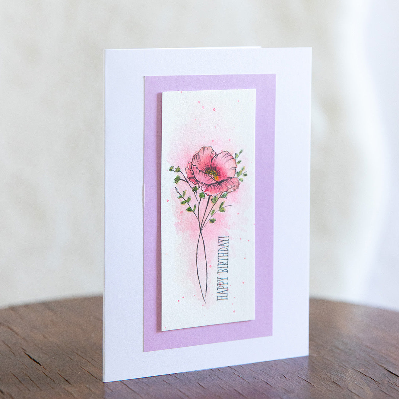 Handmade greeting card