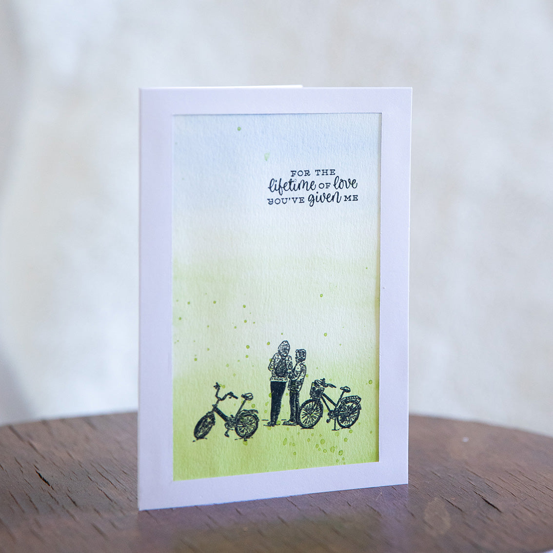 Handmade greeting card
