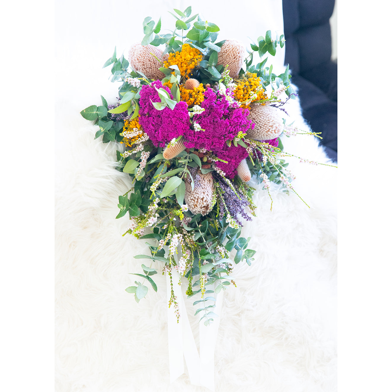 Native Flowers Bridal Bouquet