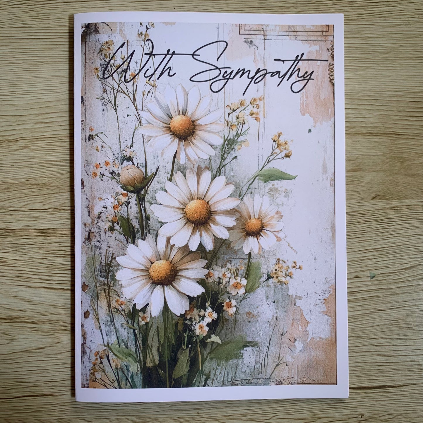 "Sympathy" Greeting Card