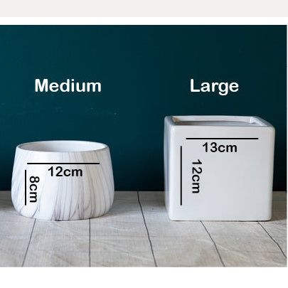 Square Vase Table Centrepiece