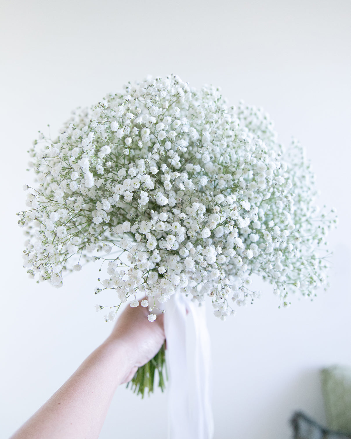 Baby breath on sale bouquet wedding