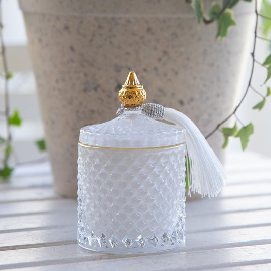 Lavender Tear Drop Soy Candle