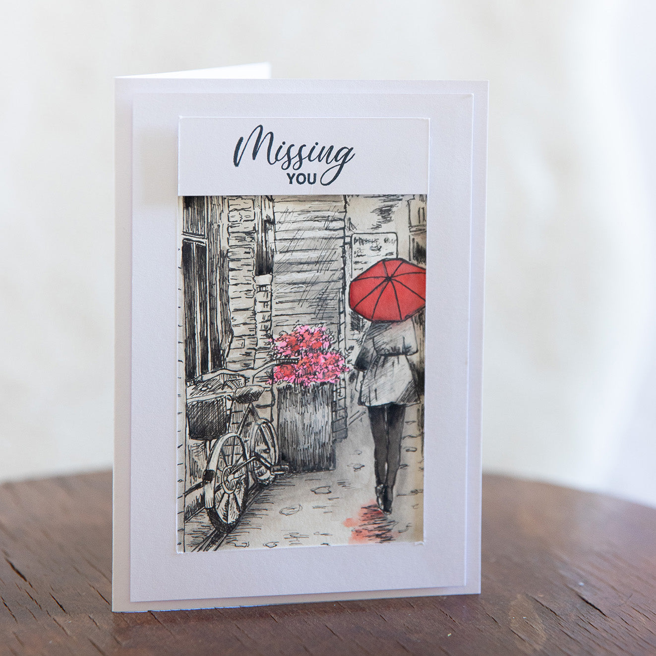 Handmade greeting card