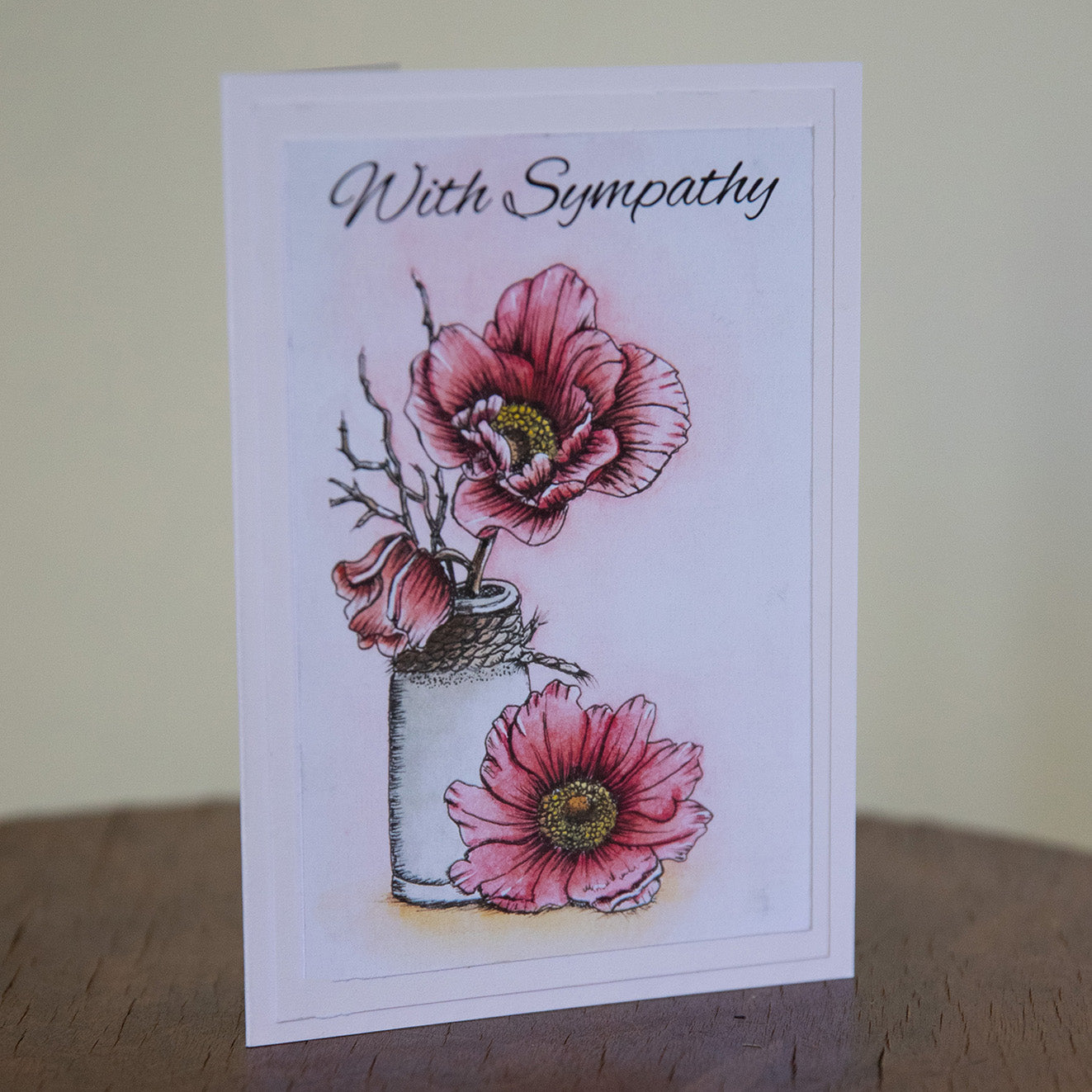 "Sympathy" Greeting Card