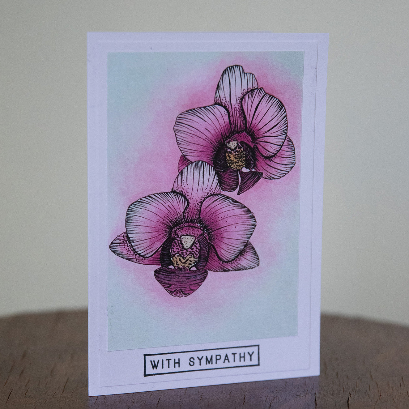 "Sympathy" Greeting Card