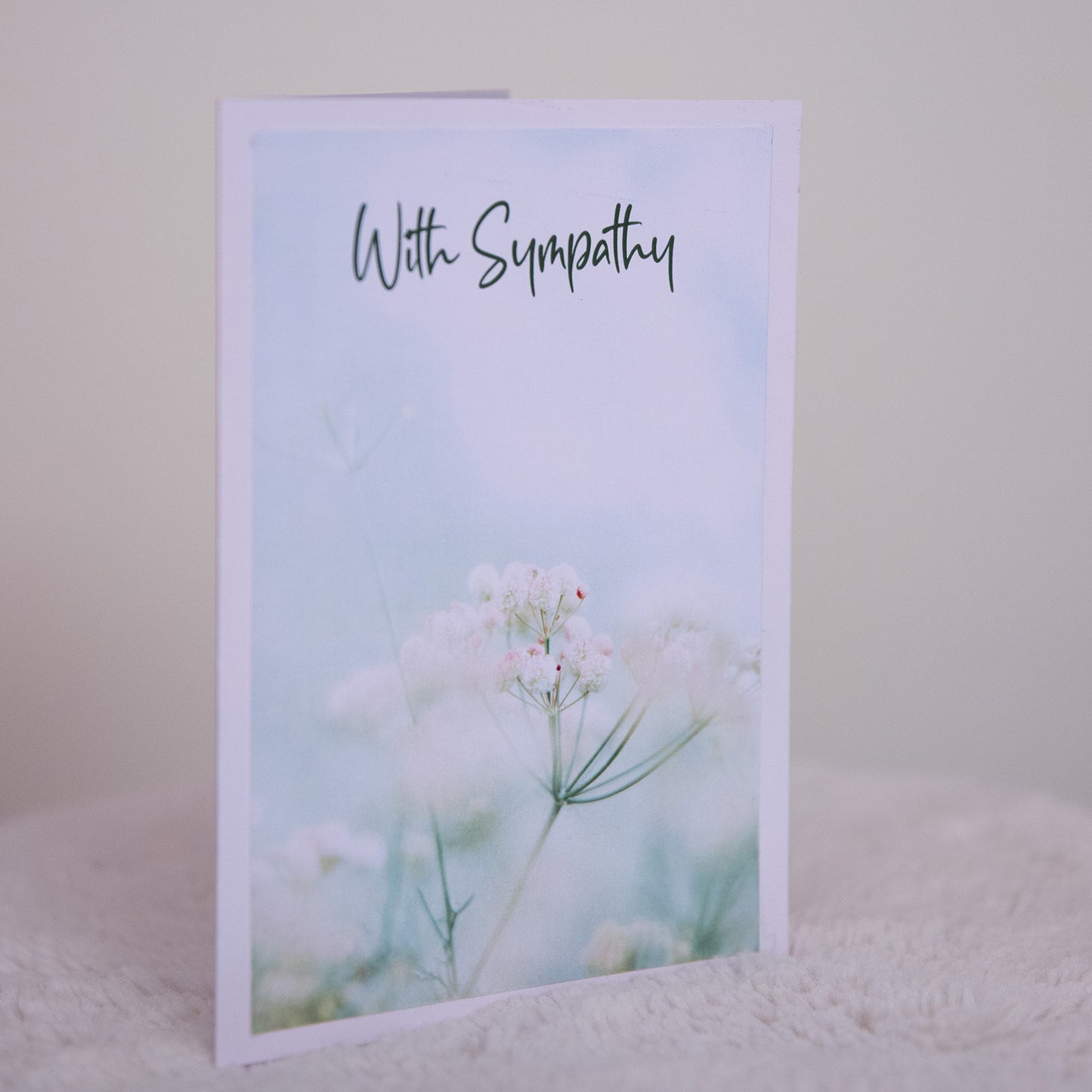 "Sympathy" Greeting Card