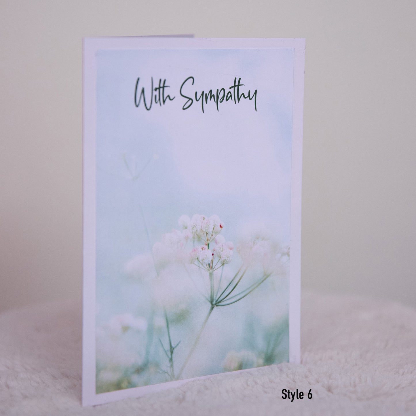 "Sympathy" Greeting Card