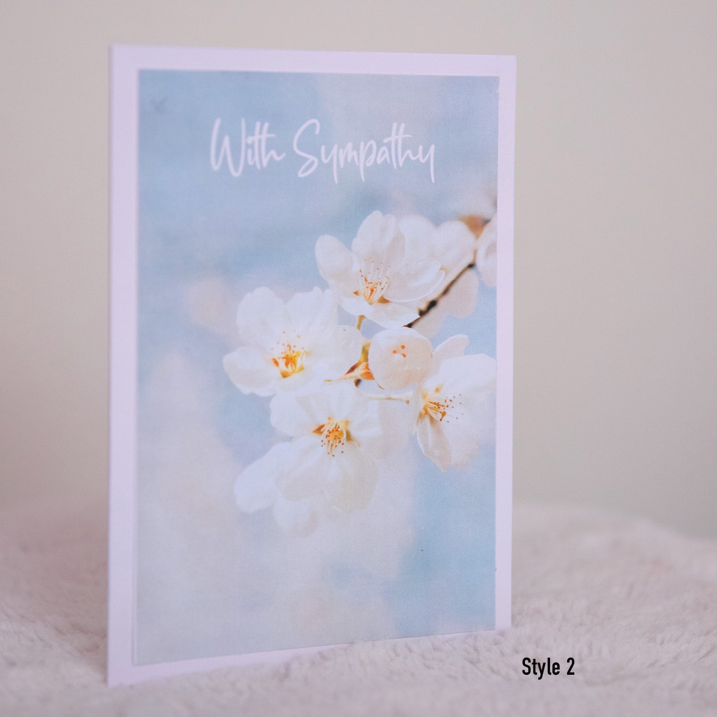 "Sympathy" Greeting Card