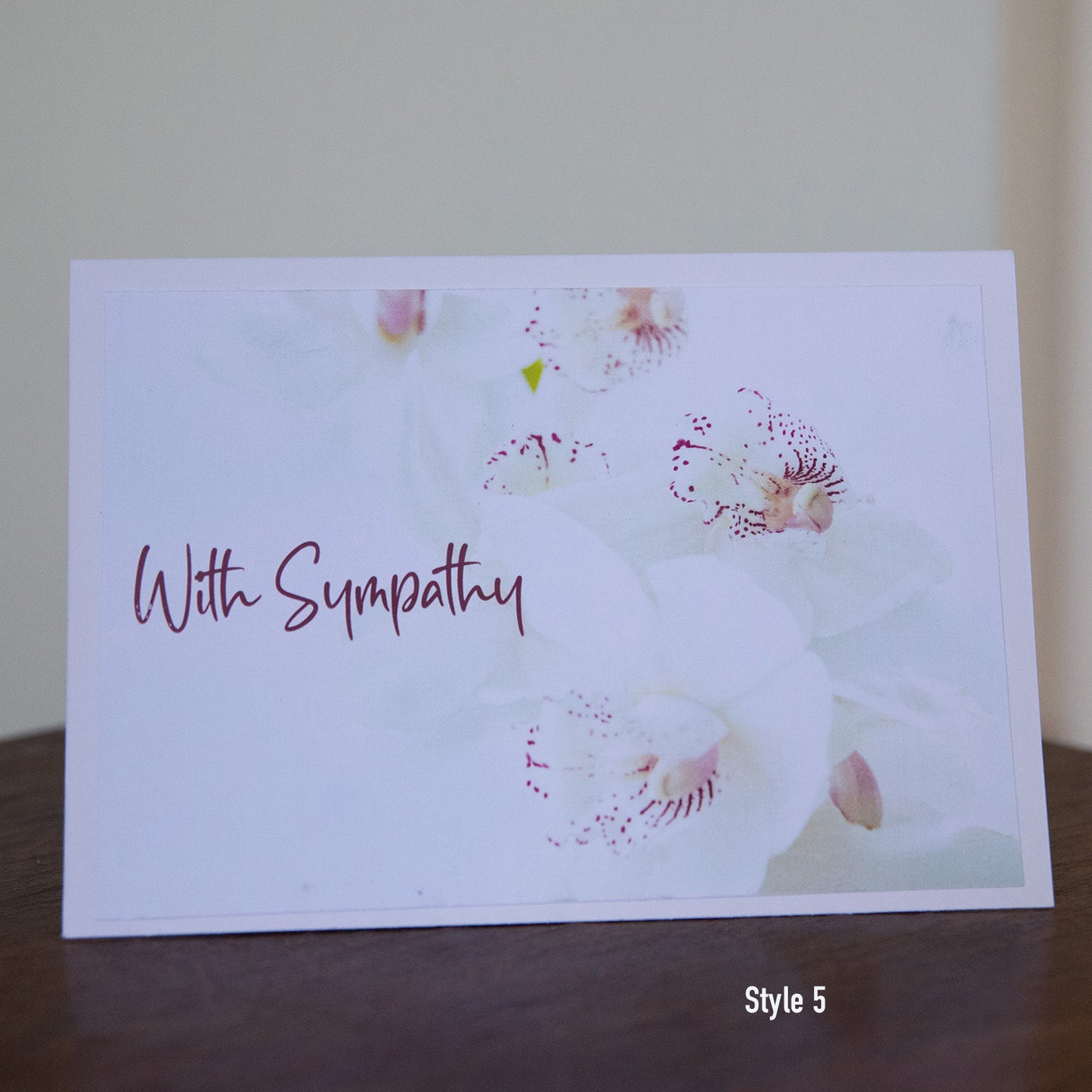 "Sympathy" Greeting Card