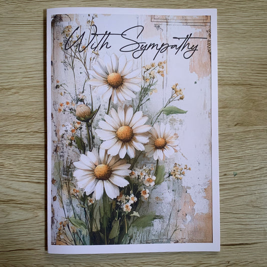 "Sympathy" Greeting Card