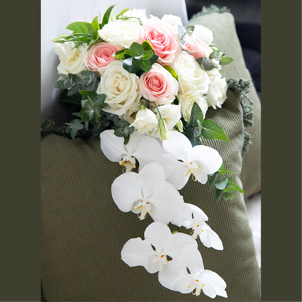 Orchid bridal bouquet