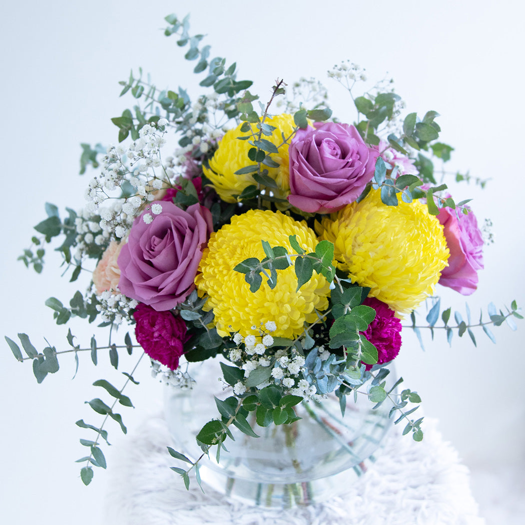 Fishbowl flower arrangement | Flower delivery Perth